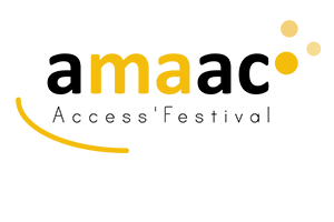 Logo de l’association AMAAC-Access’Festival. Cliquez pour accéder à la présentation sur la page des Porteurs du Projet